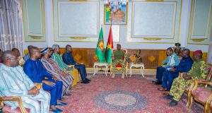 La délégation spéciale consulaire de la Chambre de Commerce reçoit les orientations du Capitaine Traoré