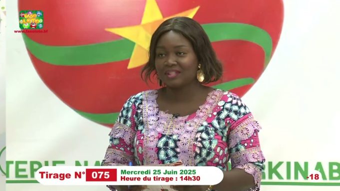VIDEO-LONAB/FASO LOTO: les résultats du tirage du 25 juin 2025