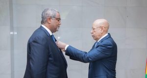 Mauritanie: Thierry Jr Hot fait Chevalier de l’ordre du mérite national