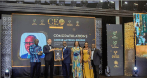 BIDC: le président George Agyekum Donkor reçoit le prestigieux prix du PDG de l’année