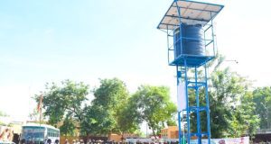 Ouagadougou: le Commissariat central de Police de la ville bénéficie d’un nouveau forage à énergie solaire