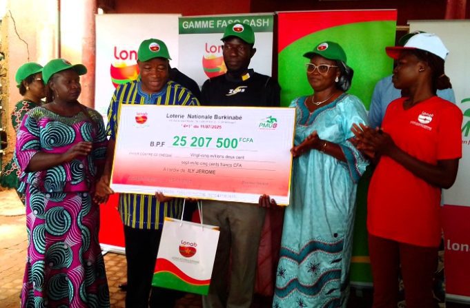 LONAB: il mise 600 F CFA et remporte plus de 25 millions