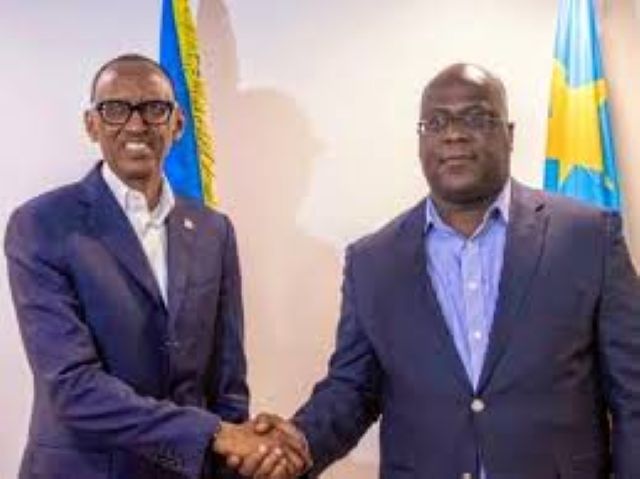RD Congo et kagame et tshisekedi