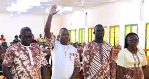 Tribunal de grande Instance Ouaga I: dix nouveaux Inspecteurs du travail prêtent serment