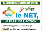 Lancement de la campagne municipale 2025: Le NET passe à l’action, 25 listes pour faire vibrer les urnes