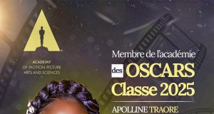La cinéaste burkinabè, Apolline Traoré devient membre des OSCARS