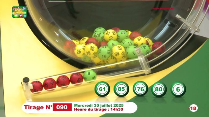 LONAB/FASO LOTO: les résultats du tirage du mercredi 30 juillet 2025