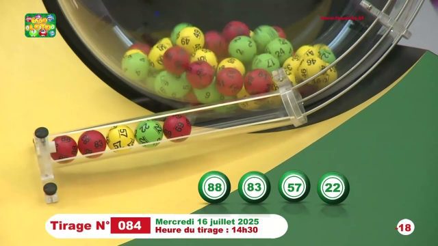 LONAB/FASO LOTO: les résultats du tirage du 16 juillet 2025