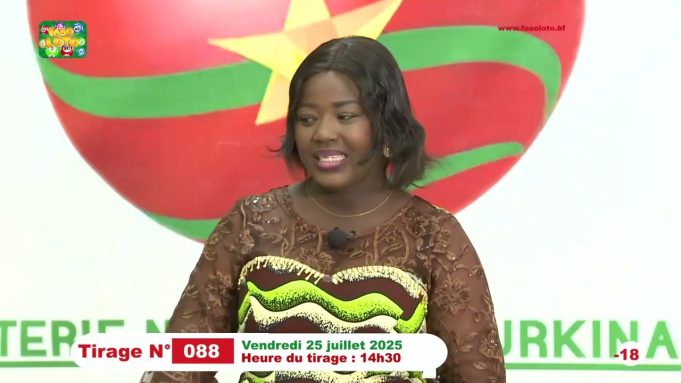 LONAB/FASO LOTO: les résultats du tirage du vendredi 25 juillet 2025