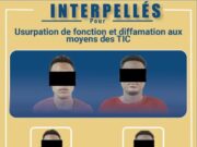 Cybercriminalité: deux individus interpellés pour usurpation de fonction et diffamation via les Tic