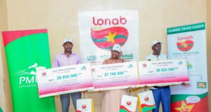 LONAB: plus de 84 millions FCFA pour un chauffeur et deux employés de commerce