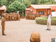 Burkina: le Sergent Wendwaogo Daniel Kaboré,blessé de guerre, partage son expérience du terrain avec les campeurs