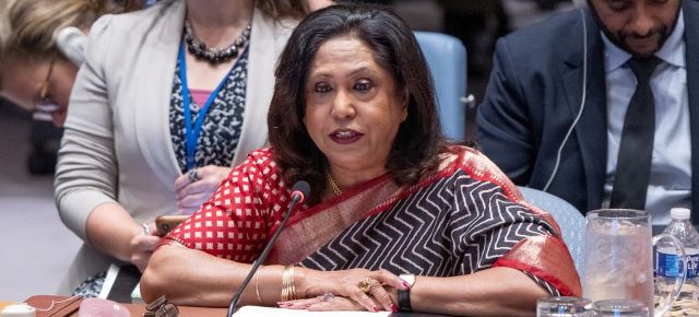 Pramila Patten, Représentante spéciale du Secrétaire général chargée de la question des violences sexuelles en période de conflit