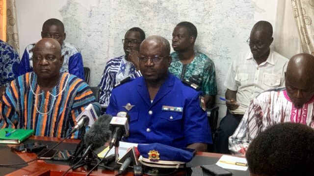 Le coordonnateur national de la CONACFP, le colonel Kanou Coulibaly
