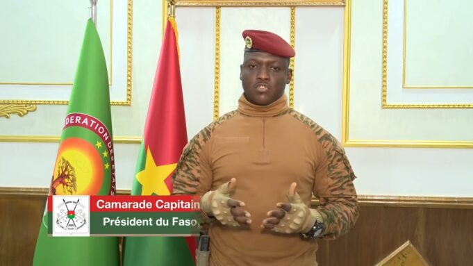 Burkina: le message du capitaine Ibrahim Traoré aux bacheliers mobilisés pour l’immersion patriotique