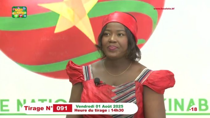 LONAB/FASO LOTO: les résultats du tirage du vendredi 1er août 2025