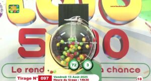 LONAB/FASO LOTO: les résultats du tirage du vendredi 15 août 2025