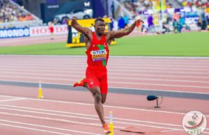 Athlétisme Tokyo 2025: Hugues Fabrice ZANGO termine 7e