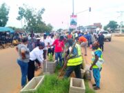 Ouagadougou: plus de «320 plants» pour embellir l’avenue Babou Paulin Bamouni