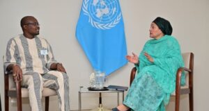 New York: audience entre le Premier ministre burkinabè et la Secrétaire générale adjointe Amina Mohamed