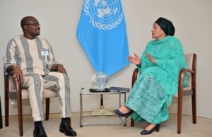 New York: audience entre le Premier ministre burkinabè et la Secrétaire générale adjointe Amina Mohamed