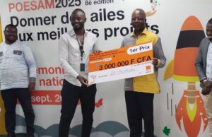Burkina: Manegb-Zanga Wilfried Diendéré remporte le 1er prix de la 8e édition du POESAM