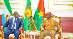 Burkina: échanges entre les Présidents Traoré et Bio