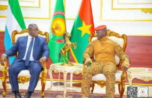 Burkina: échanges entre les Présidents Traoré et Bio