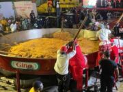 Nigeria: Hilda Baci prépare le plus grand plat de riz jollof avec 200 sacs de riz