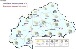 Burkina: la météo annonce des pluies ce 19 septembre 2025 et invite la population à la prudence