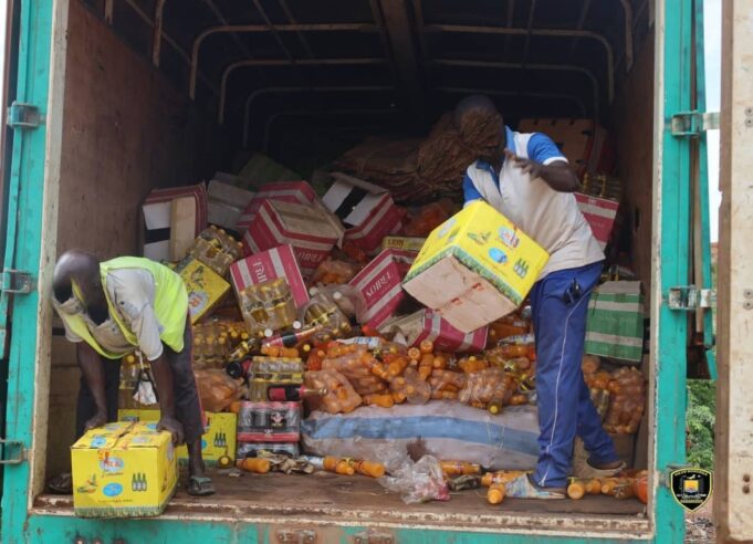 Burkina: un produit «toxique» dissimulé parmi des produits de grande consommation intercepté