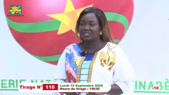 LONAB/FASO LOTO: les résultats du tirage du lundi 15 septembre 2025