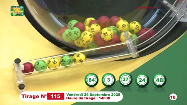 LONAB/FASO LOTO: les résultats du tirage du vendredi 26 septembre 2025