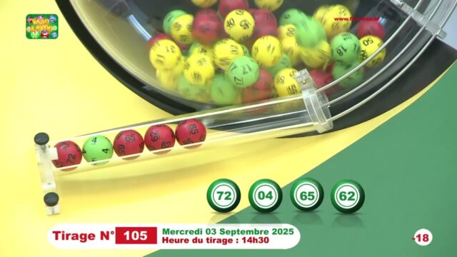 LONAB/FASO LOTO: les résultats du tirage du mercredi 3 septembre 2025