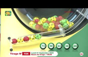 LONAB/FASO LOTO: les résultats du tirage du lundi 1er septembre 2025