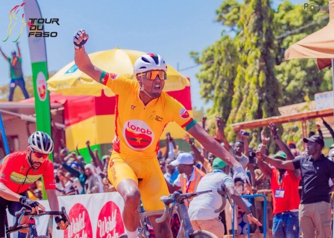 36e Tour du Faso: deuxième victoire d’étape pour le Burkinabè Paul Daumont