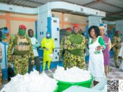 Burkina: le Capitaine Ibrahim Traoré encourage la promotrice de la SO.FA.CO-B