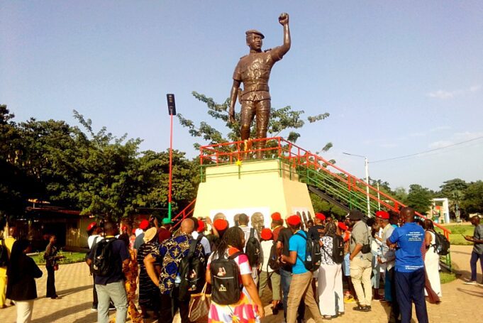 Burkina: des Afro-descendants au Mémorial Thomas Sankara