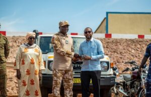Burkina: Endeavour Mining investit près de 1,5 milliard FCFA pour doter l’Escadron de gendarmerie mobile de Houndé