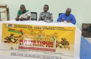 Ouagadougou: la 2e édition du Carrefour artistique et culturel des FDS prévue du 6 au 9 novembre
