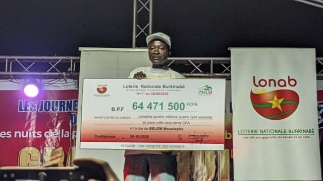 L'heureux gagnant, Moustapha Belem