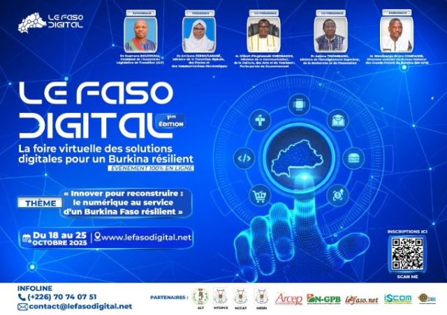 Logo du Faso Digital 2025