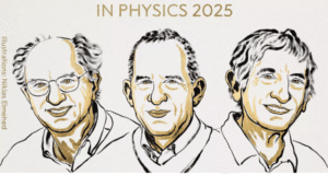 Physique: le Nobel 2025 décerné à un Français, un Américain et un Britannique