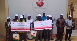 LONAB: deux cultivateurs se partagent plus de 78 millions FCFA au 4+1