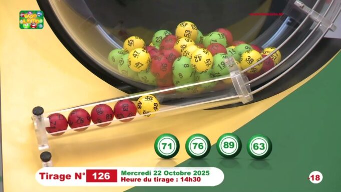 LONAB/FASO LOTO: les résultats du tirage du mercredi 22 octobre 2025