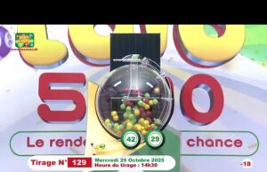 LONAB/FASO LOTO : les résultats du tirage du mercredi 29 octobre 2025