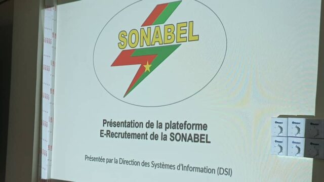 Erecrutement SONABEL
