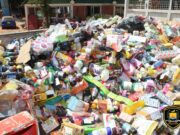 Ouagadougou: saisie de plus de 5 tonnes de produits pharmaceutiques prohibés au grand marché