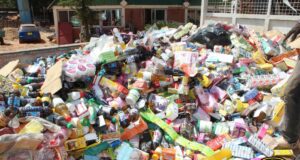 Ouagadougou: saisie de plus de 5 tonnes de produits pharmaceutiques prohibés au grand marché