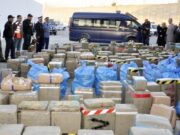 Huit personnes arrêtés avec 16 tonnes de cannabis